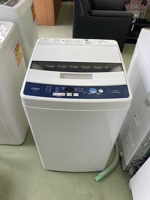 AQUAアクア全自動電気洗濯機　5.0Kg　2019年製　