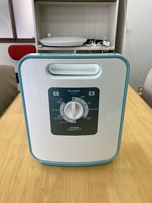 三菱電機 MITSUBISHI AD-S50-A  ふとん乾燥機　ターコイズブルー　ストロングアレルパンチ