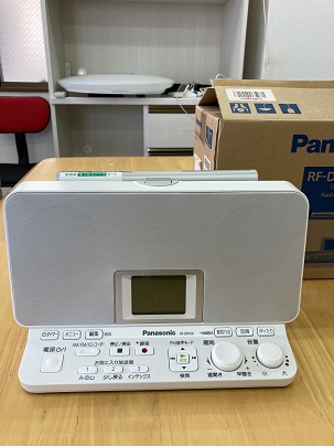 Panasonic ラジオレコーダー 4GB グレイスホワイト RF-DR100-W
