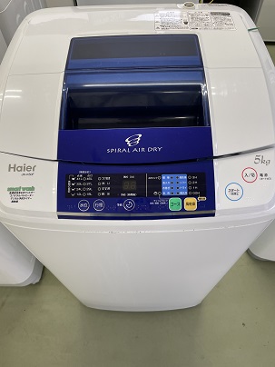Haier ハイアール全自動洗濯機 2012年製 5㎏ JW-K50F