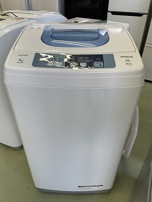 HITACHI 日立 STEPWASH NW-5TR 5.0kg 全自動洗濯機 2015年製