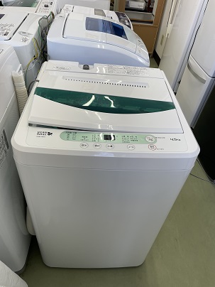 ヤマダ電機 HERBRELA×4.5kg 洗濯機 YWM-T45A1 2017年製