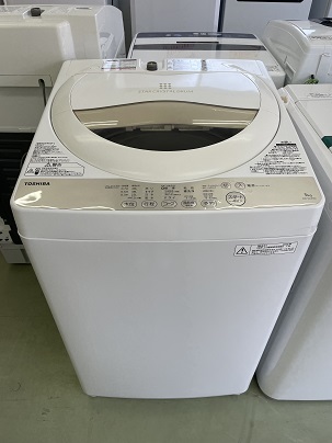 TOSHIBA 東芝 全自動洗濯機 5.0kg AW-5G3(W) 2016年製