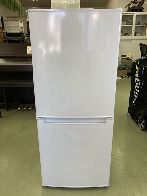 2019年製　ニトリ　直冷式2ドア冷蔵庫　106L Nグラシア WH　NTR-106