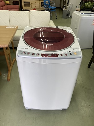 ★分解洗浄済★パナソニック Panasonic 8.0kg 簡易乾燥機能付き洗濯機 2011年製 NA-FS80H3