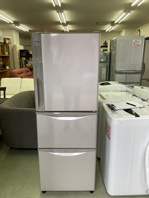 日立 HITACHI3ドア冷凍冷蔵庫 265L・右開きまんなか野菜タイプ2015年製R-27FV