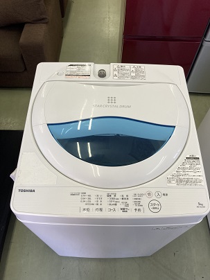 ★分解洗浄済み★東芝　電気洗濯機　AW-5G5　2017年製　5.0㎏
