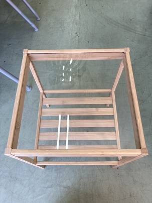 IKEA竹製サイドテーブルNESNA