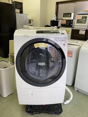 日立 HITACHI ビッグドラム 洗濯10.0kg/乾燥6.0kg ななめ型ドラム式洗濯乾燥機 左開き扉 2016年製 BD-S3800L