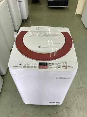 ★分解洗浄済み★SHARP 7kg 洗濯機2013年製ES-KS70N-P