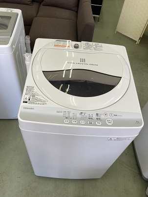 ★分解洗浄済み★東芝 TOSHIBA 5.0kg 風乾燥機能付き 洗濯機 2014年製 AW-50GM