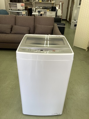 ★分解洗浄済み★2021年製 AQUA アクア 5.0kg全自動洗濯機AQW-GS50J