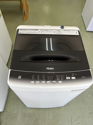 🌀✨分解洗浄済み‼／Haier ハイアール 全自動洗濯機 4.5kg／JW