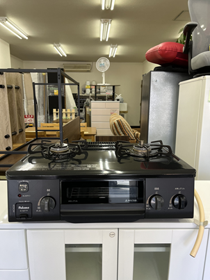 【リサイクルショップどりーむ天保山店】●2807●　ガスコンロ　パロマ　プロパンガス用　2013年製　横幅59㎝　IC-N800V-1R 都市ガスコンロ│リサイクルショップ ピカソ 【リサイクルショップど
